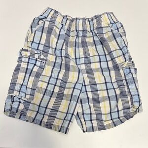 Garanimals Blue and Yellow Plaid Shorts